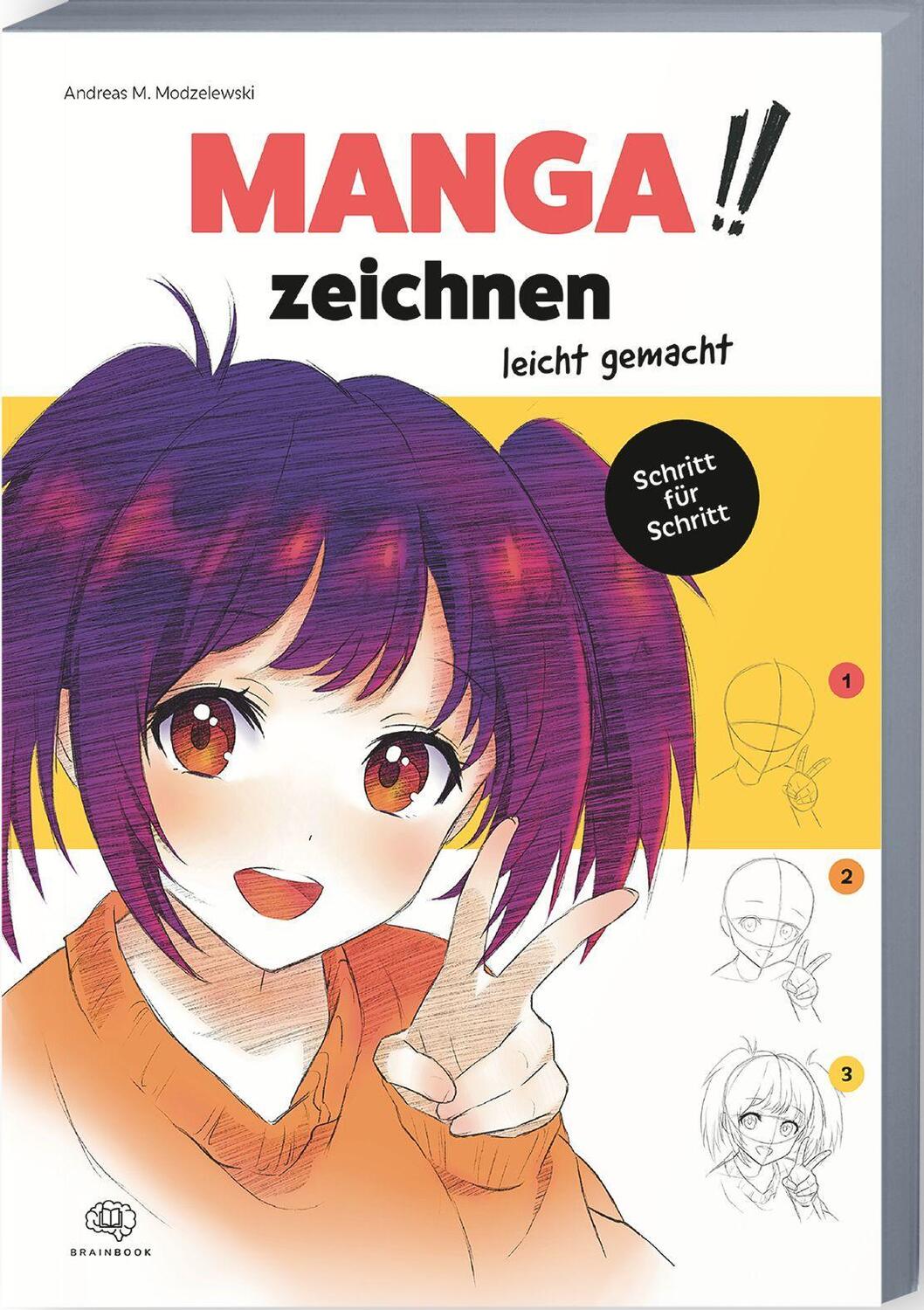 Cover: 9783968901626 | Manga zeichnen leicht gemacht | Andreas Modzelewski | Taschenbuch