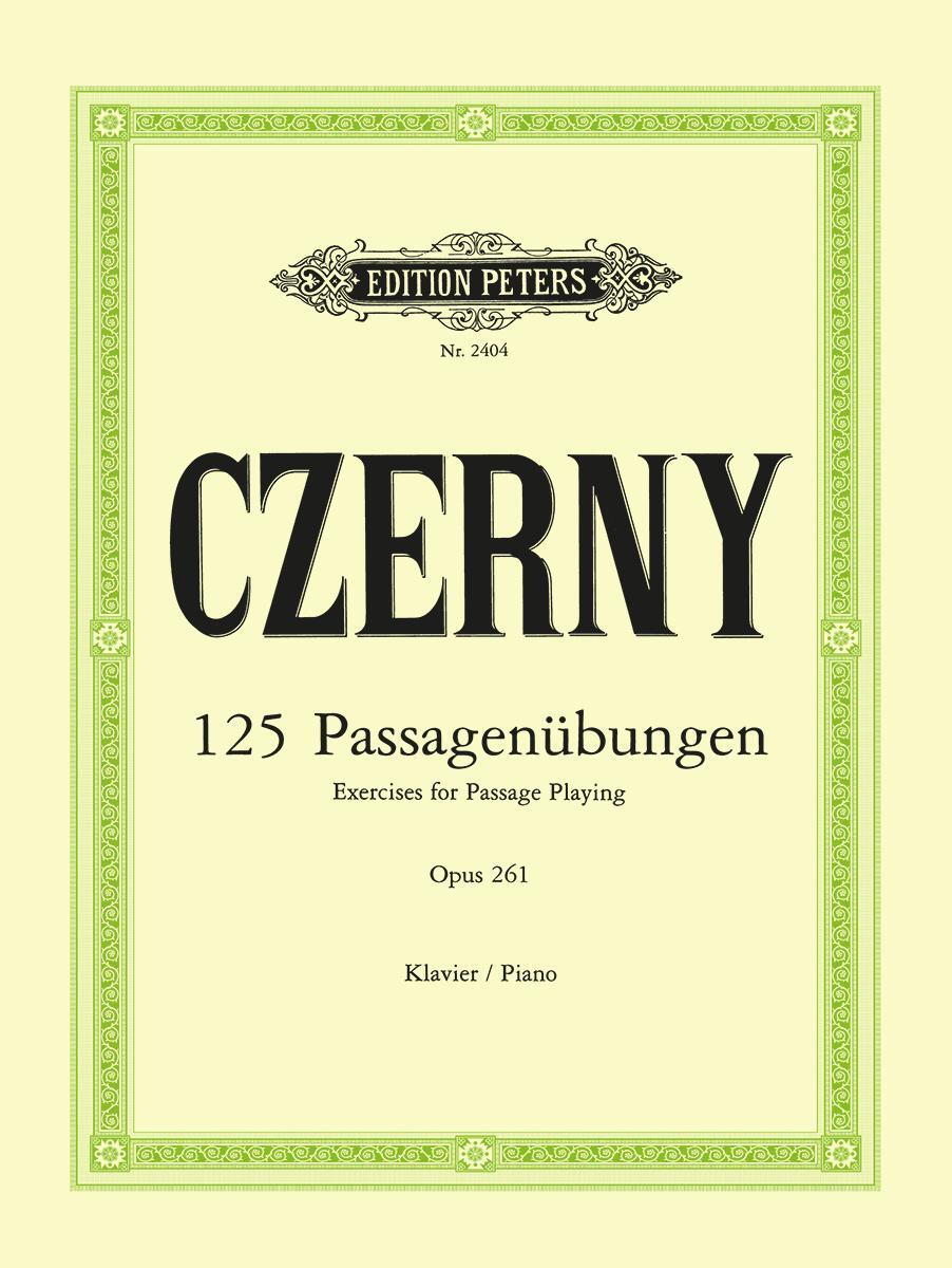 Cover: 9790014011048 | 125 Exercises for Passage Playing Op. 261 for Piano | Carl Czerny