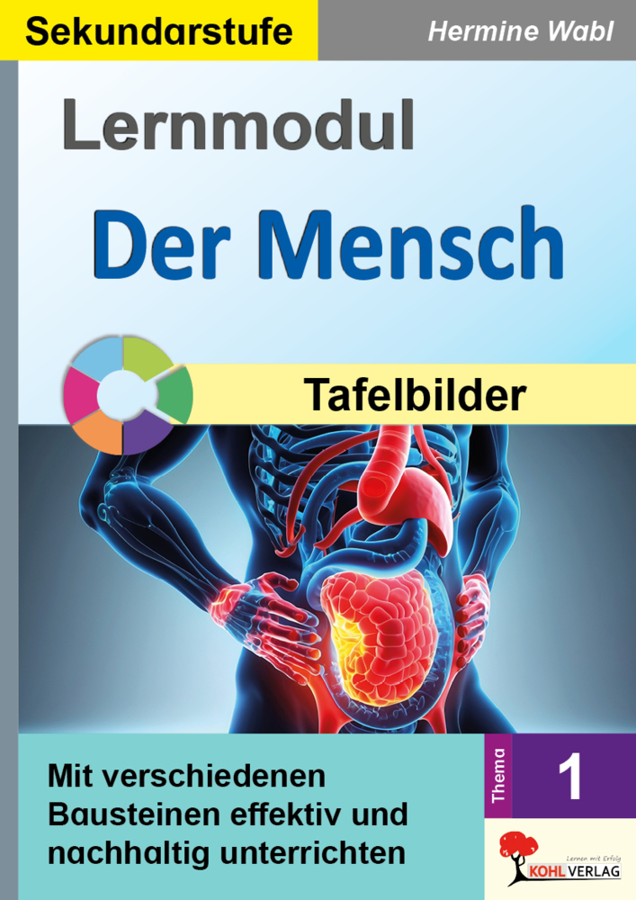 Cover: 9783985583171 | Lernmodul 1: Der Mensch / Tafelbilder | Hermine Wabl | Taschenbuch