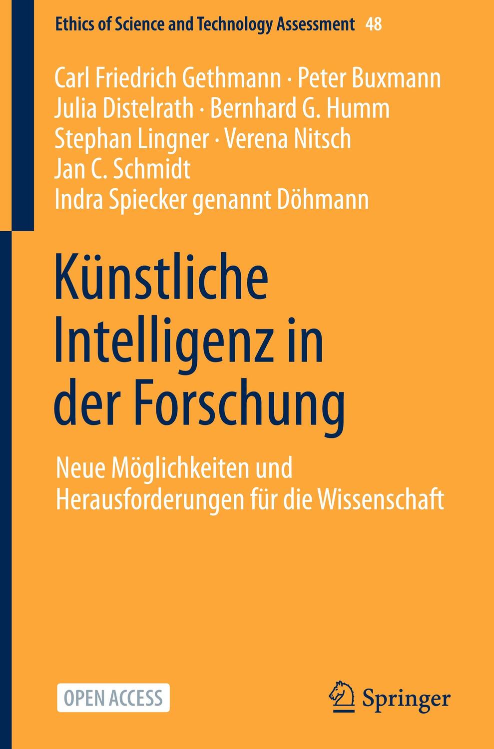 Cover: 9783662634486 | Künstliche Intelligenz in der Forschung | Gethmann (u. a.) | Buch