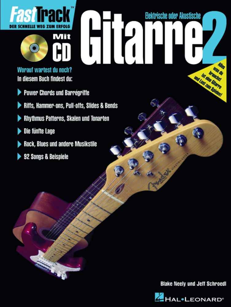 Cover: 9789043103626 | FastTrack - Gitarre 2 (D) | Der schnelle Weg zum Erfolg | Blake Neely