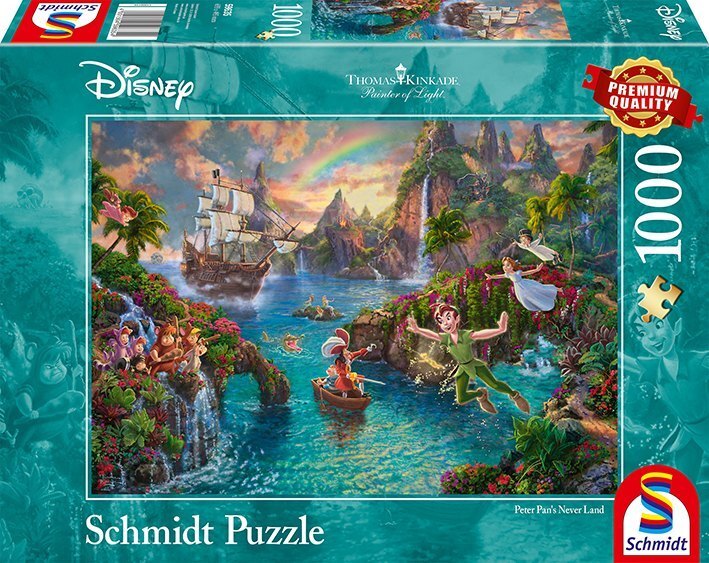 Cover: 4001504596354 | Peter Pan (Puzzle) | Thomas Kinkade | Spiel | In Spielebox | 2019