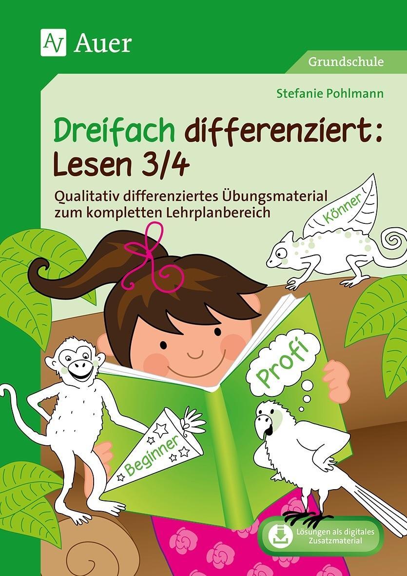 Cover: 9783403086185 | Dreifach differenziert Lesen 3/4 | Stefanie Pohlmann | Bundle | 2022