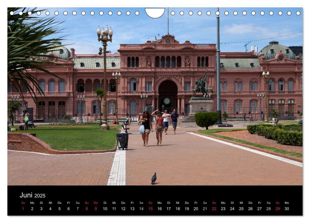 Bild: 9783435644995 | Buenos Aires (Wandkalender 2025 DIN A4 quer), CALVENDO Monatskalender