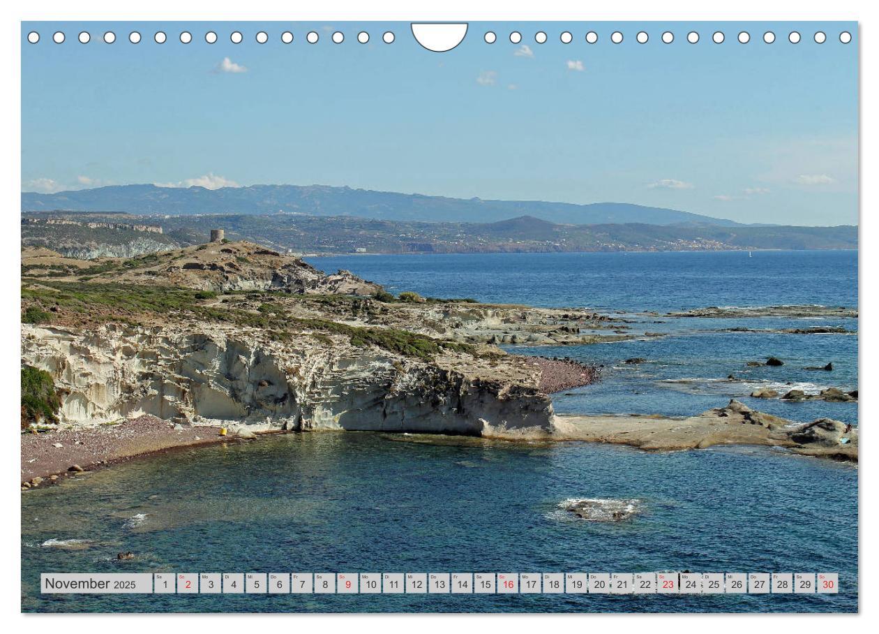 Bild: 9783435144785 | SARDINIEN - SARDEGNA (Wandkalender 2025 DIN A4 quer), CALVENDO...