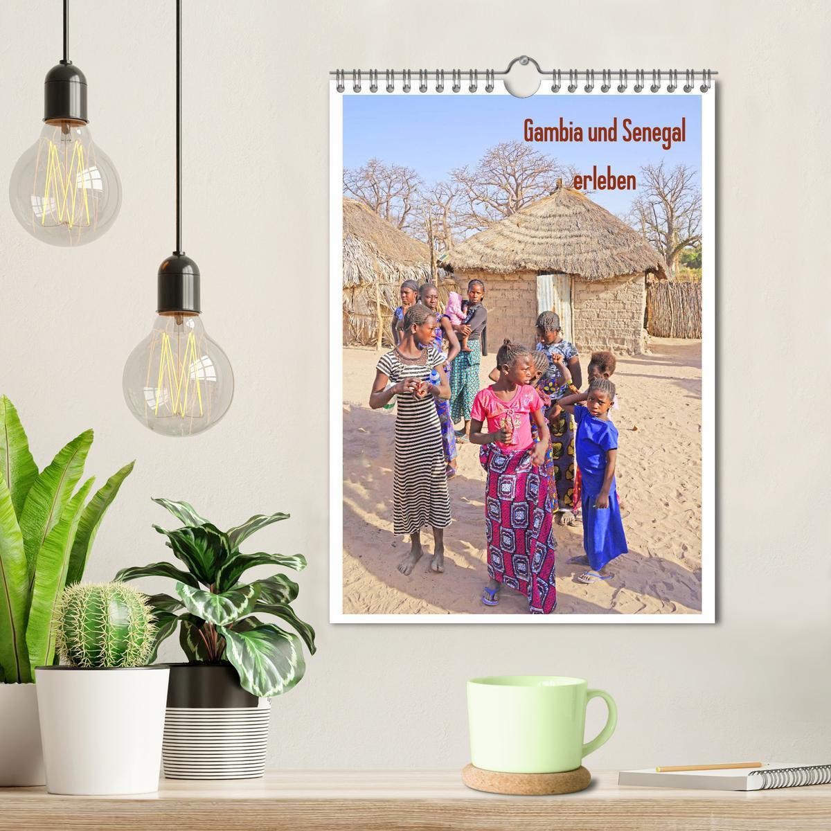 Bild: 9783435947669 | Gambia und Senegal erleben (Wandkalender 2025 DIN A4 hoch),...