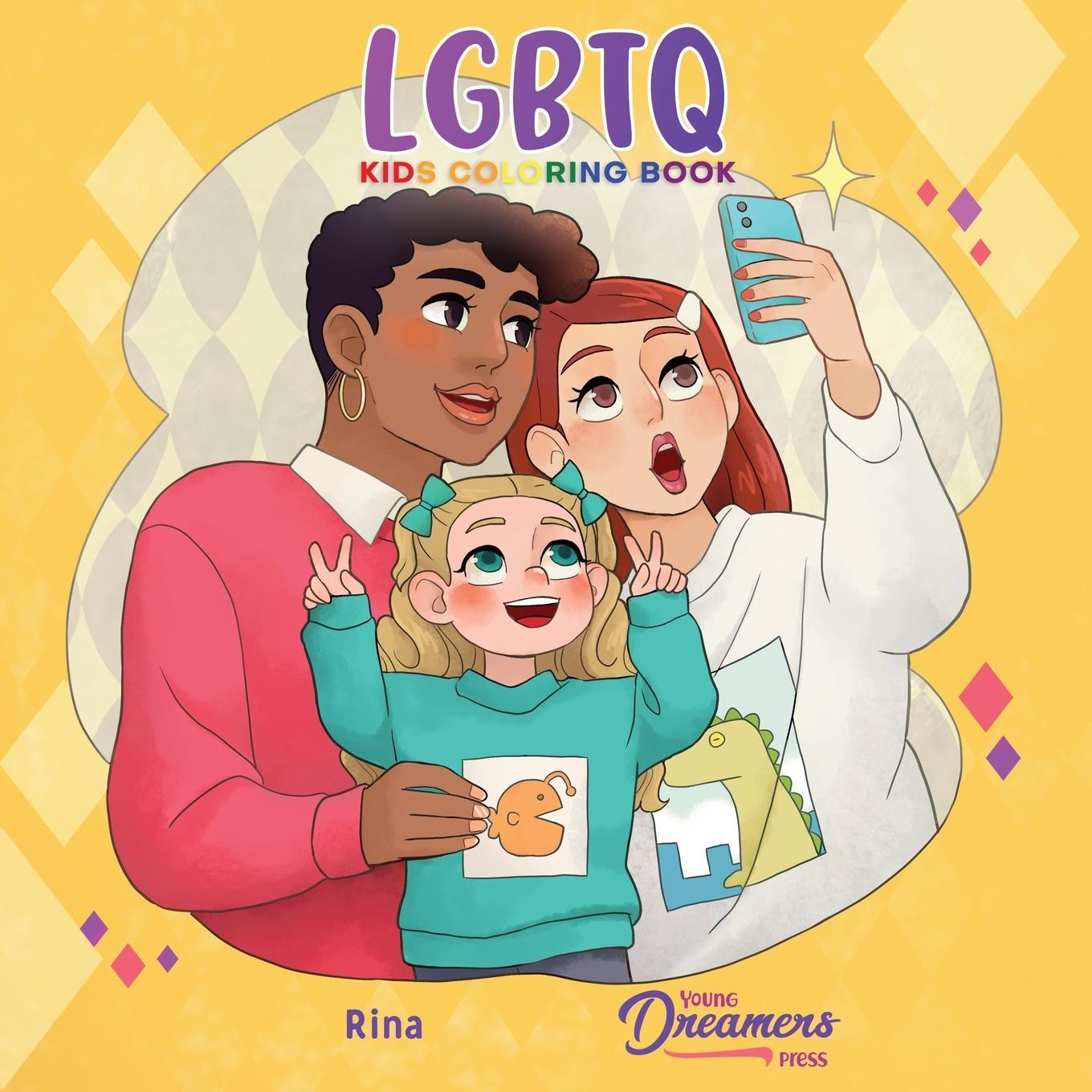 Cover: 9781990136078 | LGBTQ Kids Coloring Book | For Kids Ages 4-8, 9-12 | Press | Buch