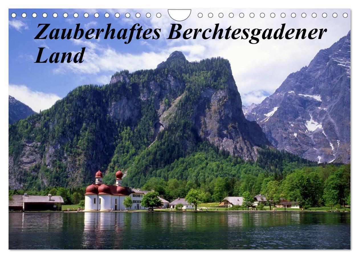 Cover: 9783675703766 | Zauberhaftes Berchtesgadener Land (Wandkalender 2024 DIN A4 quer),...