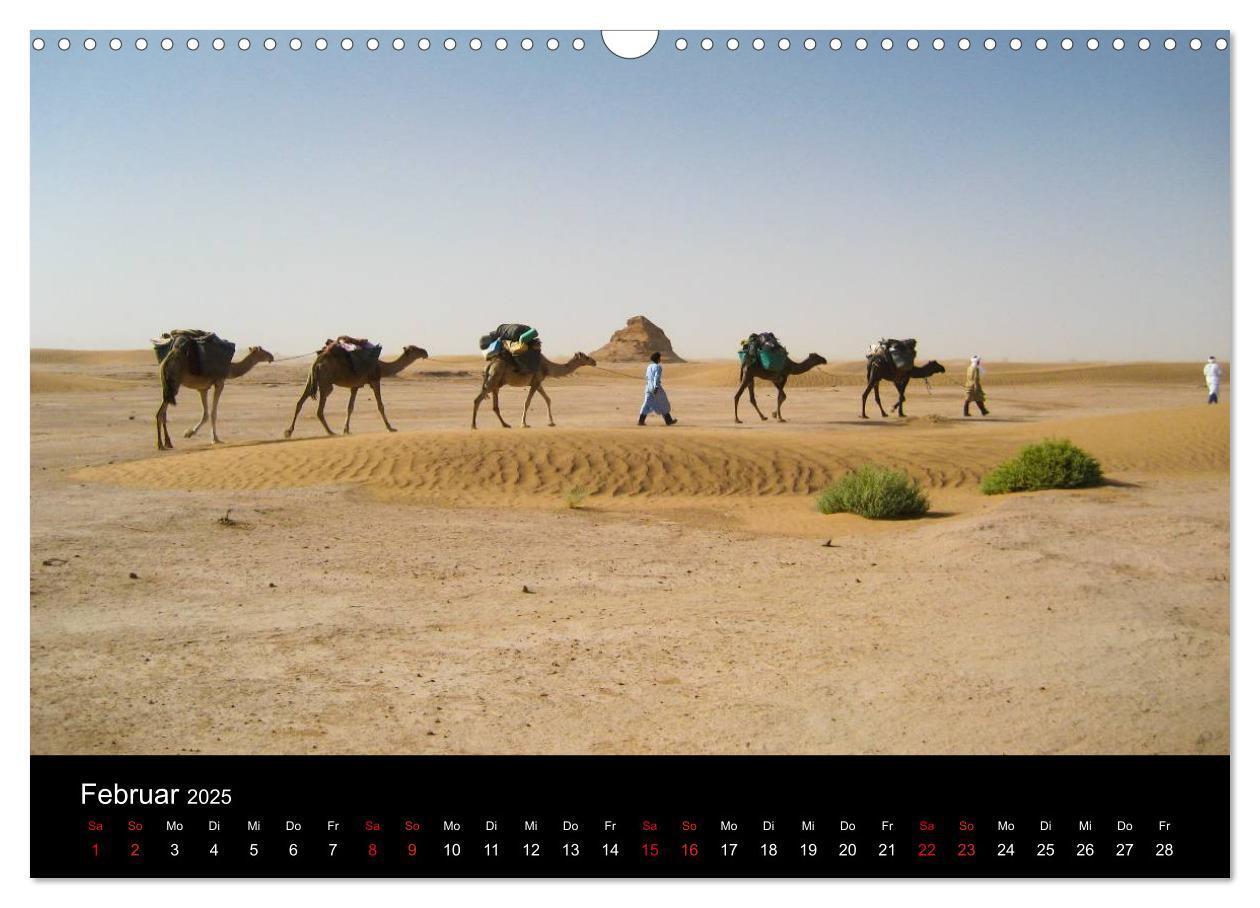 Bild: 9783435479597 | Sahara Wüstentrekking (Wandkalender 2025 DIN A3 quer), CALVENDO...