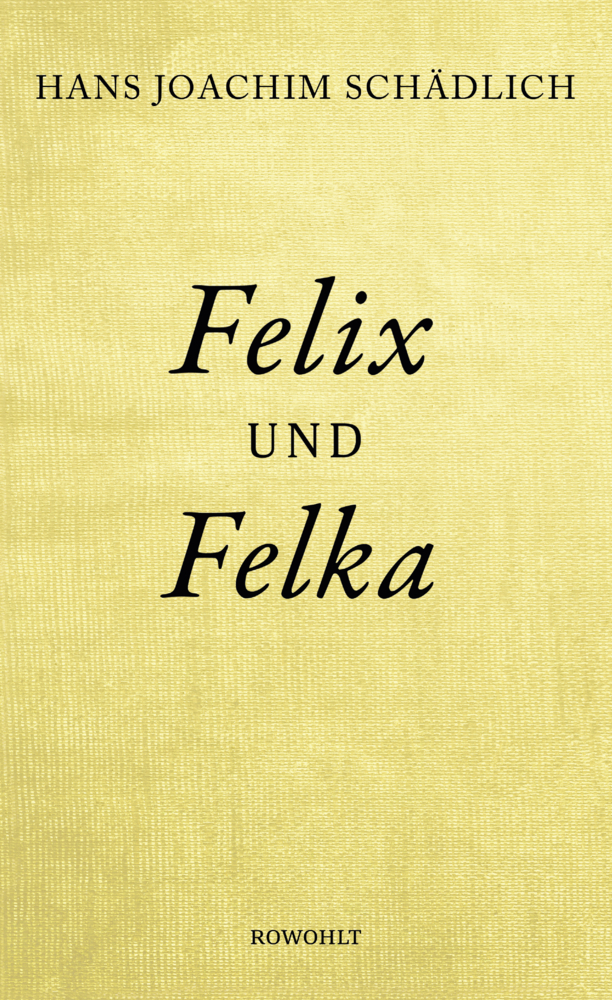 Cover: 9783498064372 | Felix und Felka | Hans Joachim Schädlich | Buch | 2018