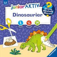 Cover: 9783473600403 | Wieso? Weshalb? Warum? junior AKTIV: Dinosaurier | Elke Broska | Buch