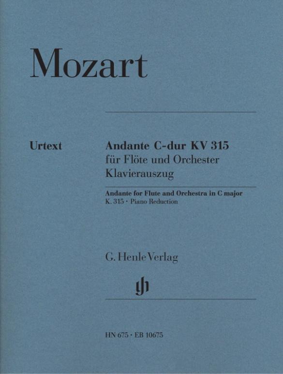 Cover: 9790201806754 | Andante für Flöte und Orchester C-dur KV 315 | Wolfgang Amadeus Mozart