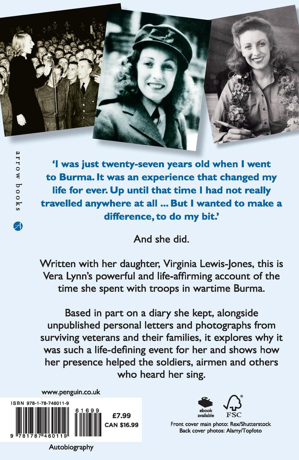 Rückseite: 9781787460119 | Keep Smiling Through | My Wartime Story | Dame Vera Lynn (u. a.)