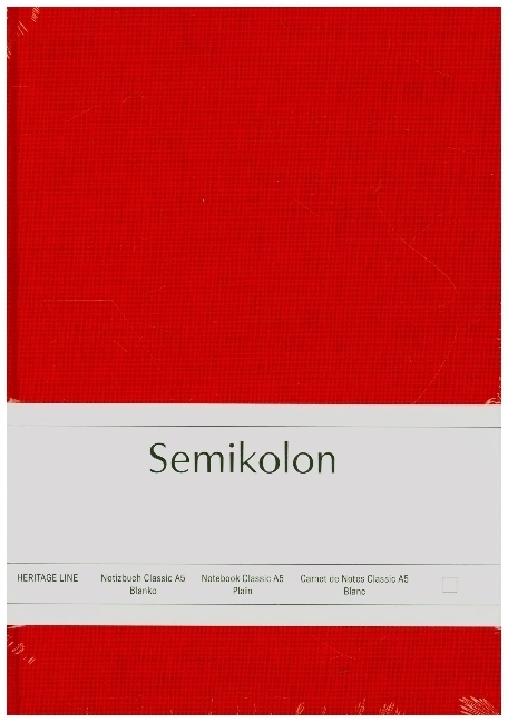 Cover: 4250053604427 | Semikolon Notizbuch Classic A5 blanko orange | Buch | Deutsch | 2021