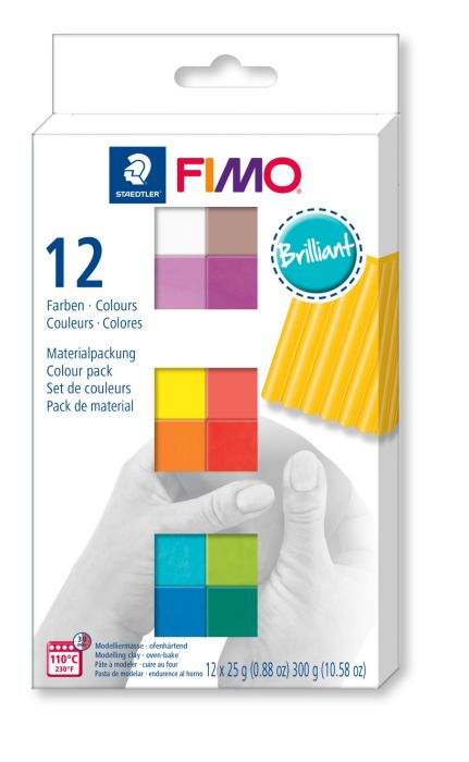 Cover: 4007817053416 | FIMO ofenhärtende Modelliermasse FIMO soft 8023 Brilliant Colours,...