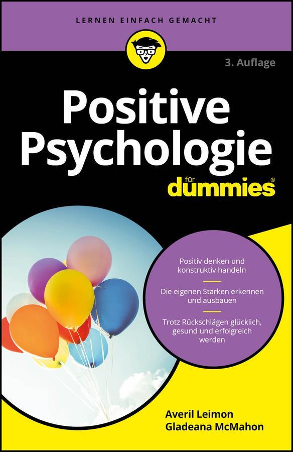 Cover: 9783527722150 | Positive Psychologie für Dummies | Averil Leimon | Taschenbuch | 2024