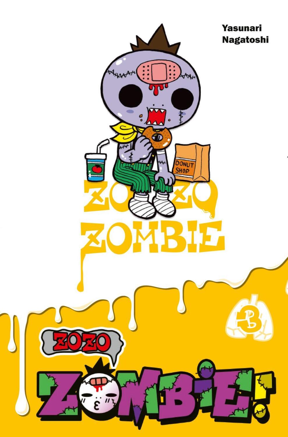 Cover: 9783551803566 | Zozo Zombie 3 | Yasunari Nagatoshi | Taschenbuch | Zozo Zombie | 2024