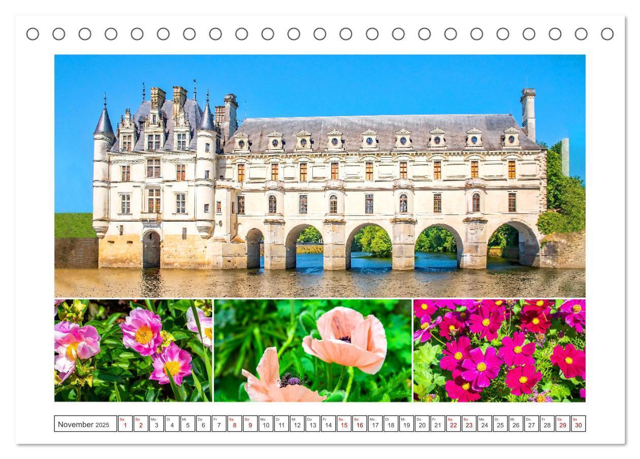 Bild: 9783383875229 | Schlösser der Loire - Romantik Pur (Tischkalender 2025 DIN A5...