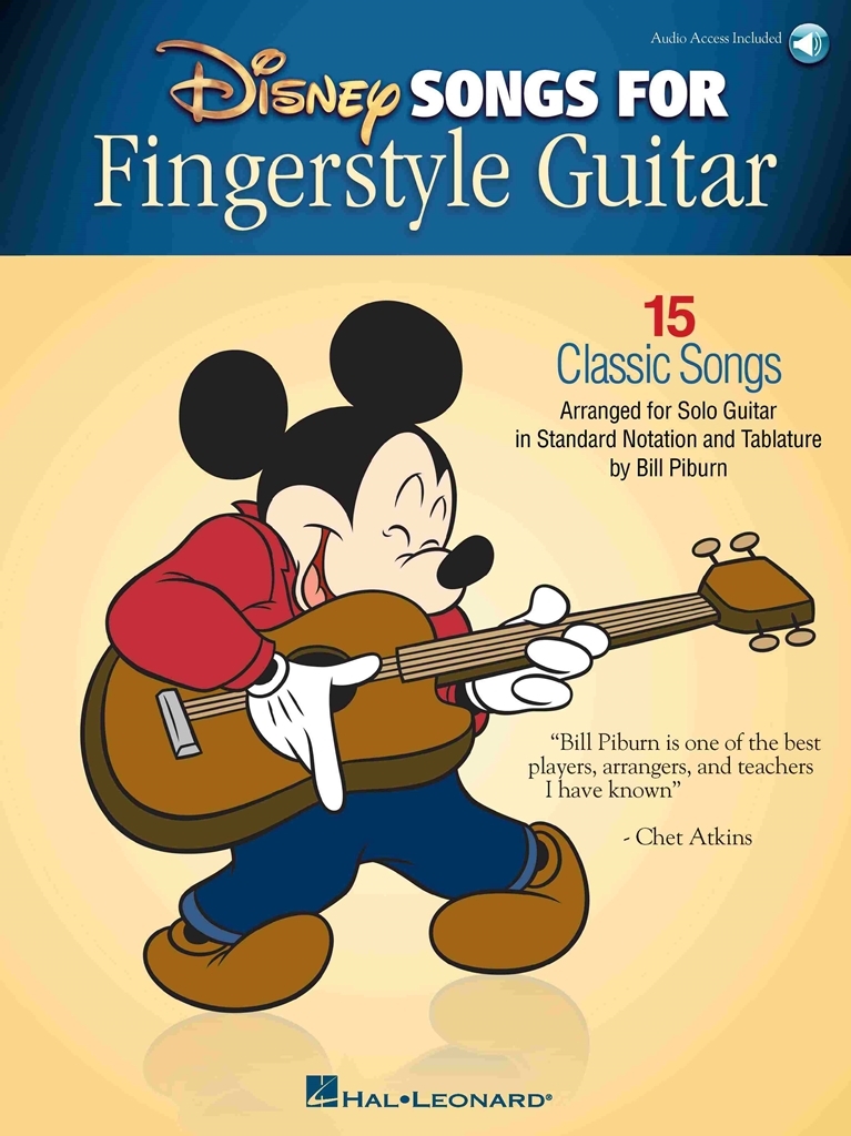 Cover: 888680626907 | Disney Songs for Fingerstyle Guitar | Guitar Solo | 2018 | Walt Disney