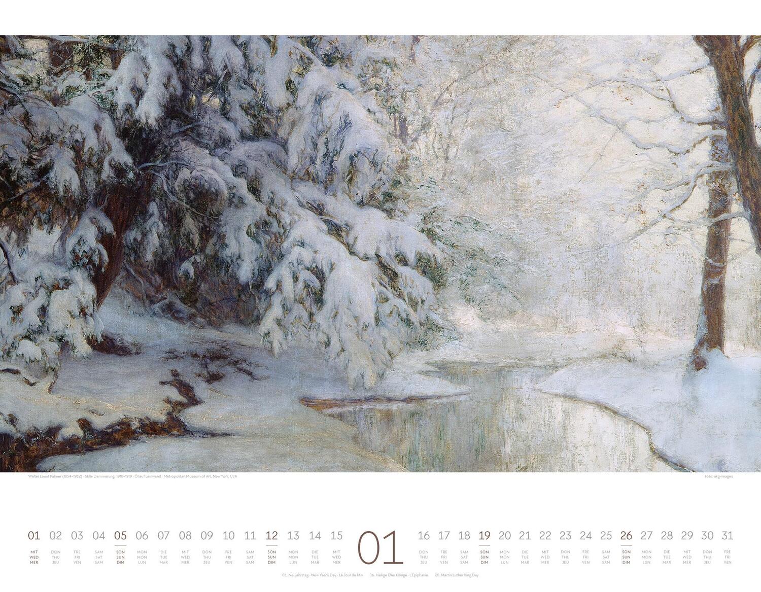 Bild: 9783838425559 | Kunstwerk Wald Kalender 2025 | Ackermann Kunstverlag | Kalender | 2025