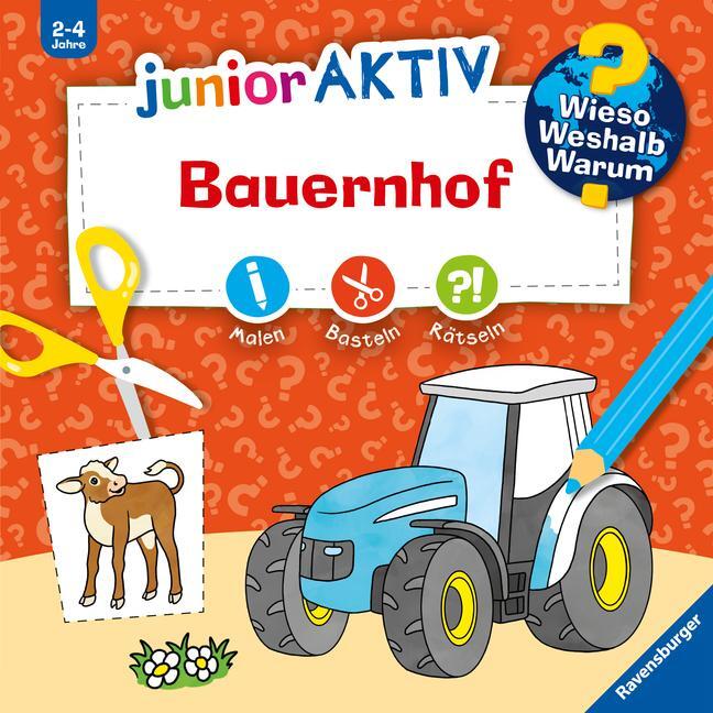 Cover: 9783473600205 | Wieso? Weshalb? Warum? junior AKTIV: Bauernhof | Taschenbuch | 48 S.