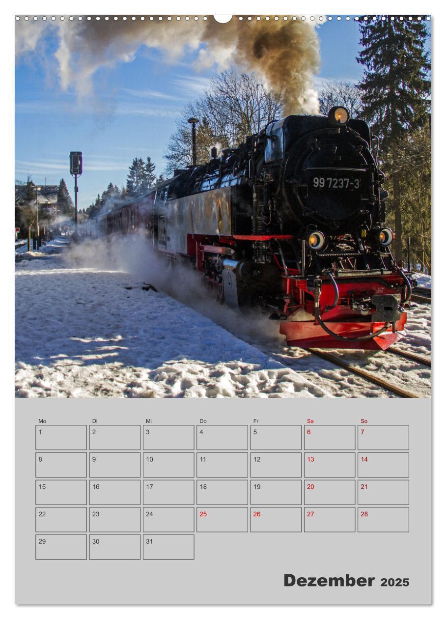 Bild: 9783383821301 | Brockenbahn - Terminplaner (hochwertiger Premium Wandkalender 2025...