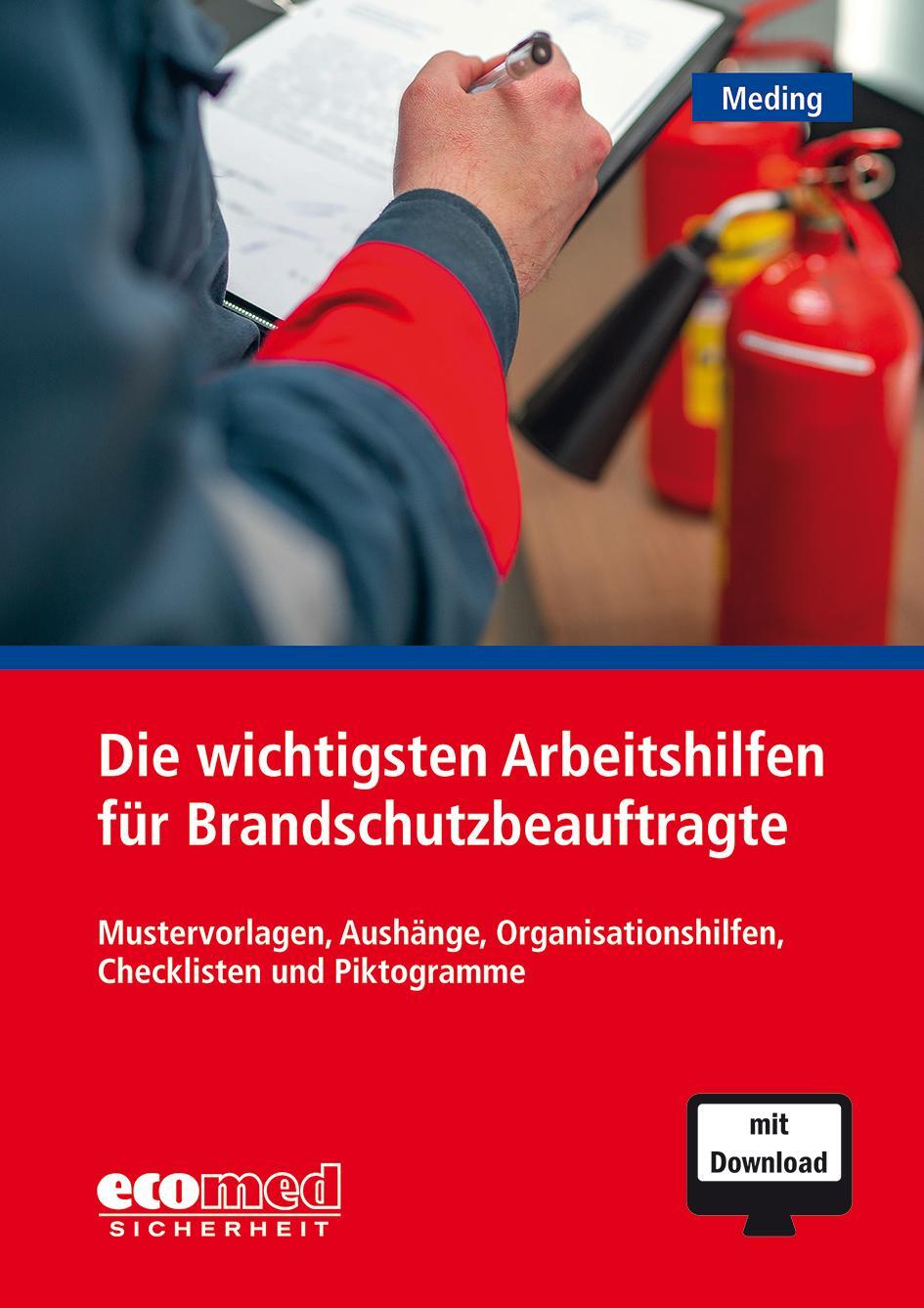 Cover: 9783609694566 | Die wichtigsten Arbeitshilfen für Brandschutzbeauftragte | Meding