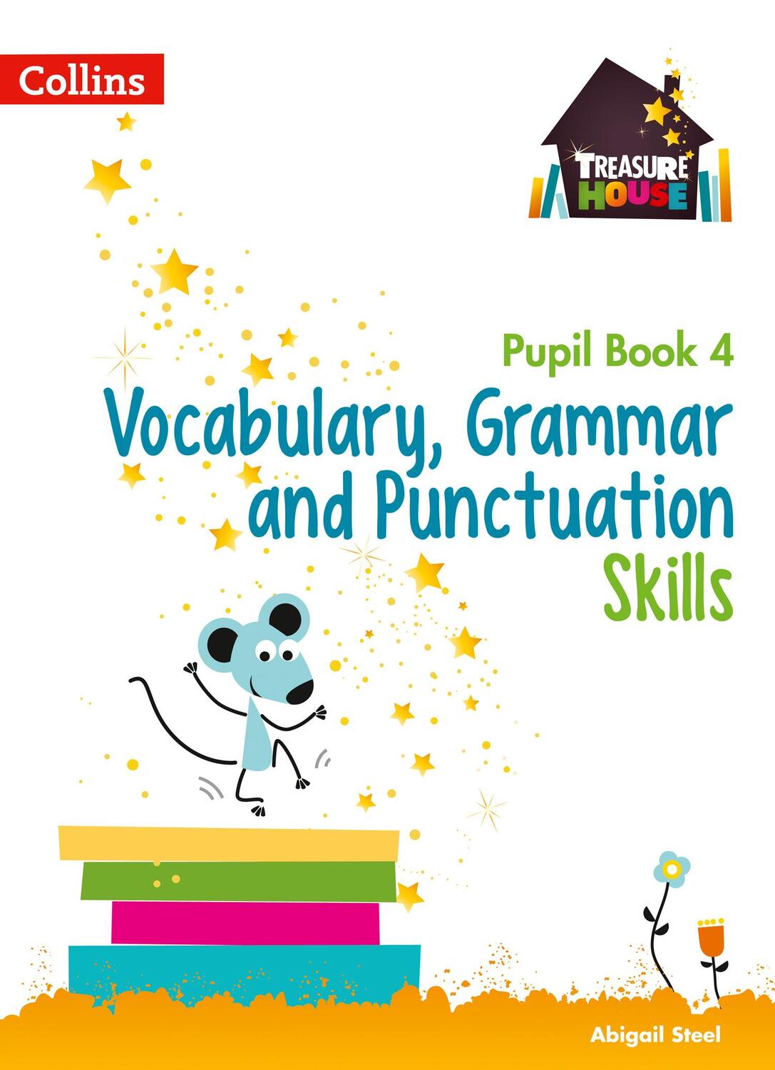 Cover: 9780008236434 | Vocabulary, Grammar and Punctuation Skills Pupil Book 4 | Steel | Buch