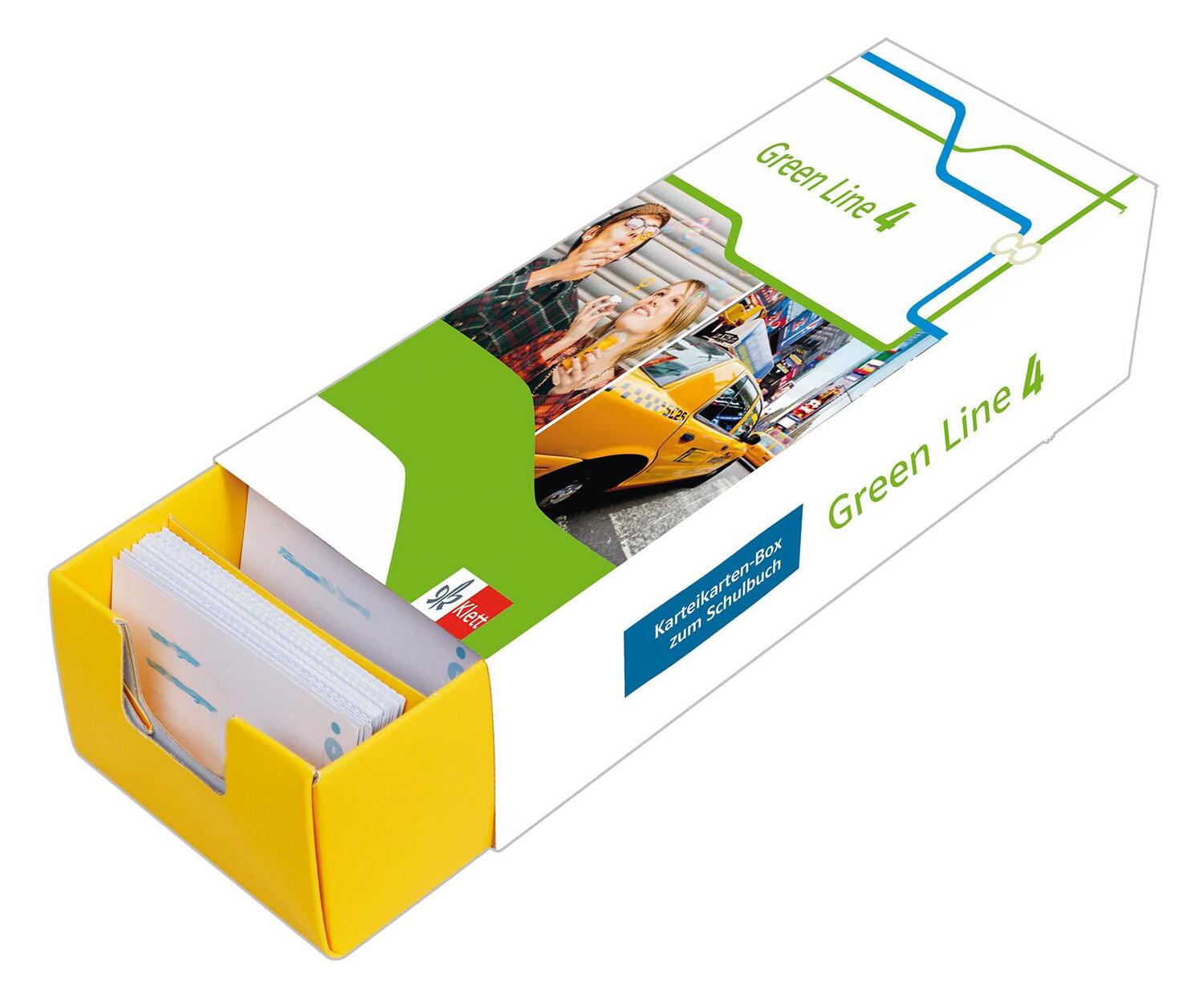 Cover: 9783129240434 | Vokabel-Lernbox zum Schulbuch. Green Line 4. G8. Klasse 8 | Buch
