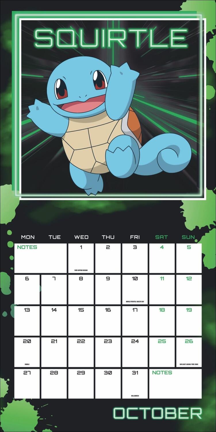 Bild: 9783840196706 | Pokémon Broschurkalender 2025 | Heye | Kalender | 28 S. | Englisch