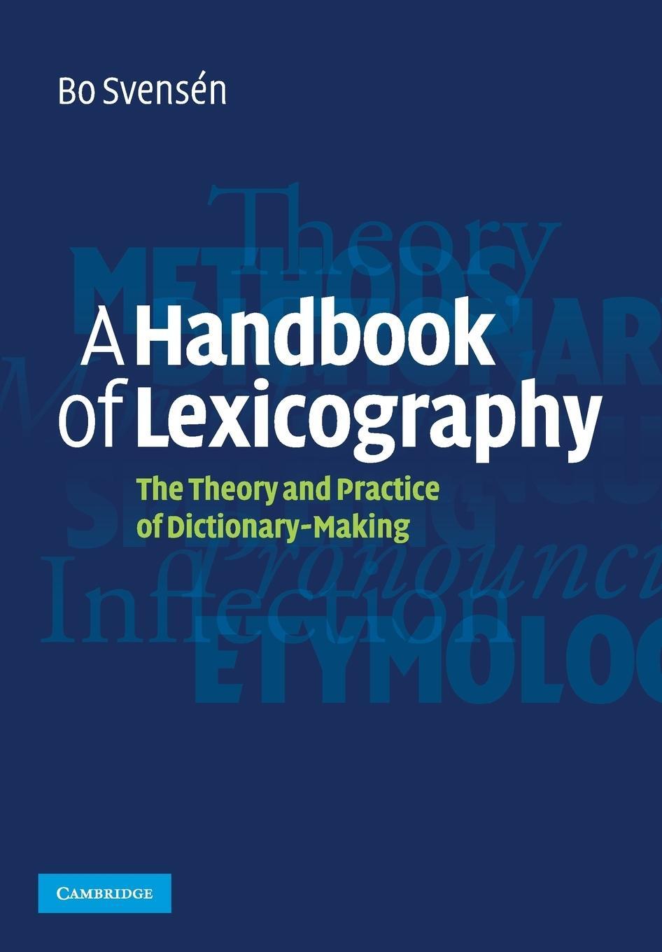 Cover: 9780521708241 | A Handbook of Lexicography | Bo Svensén | Taschenbuch | Paperback