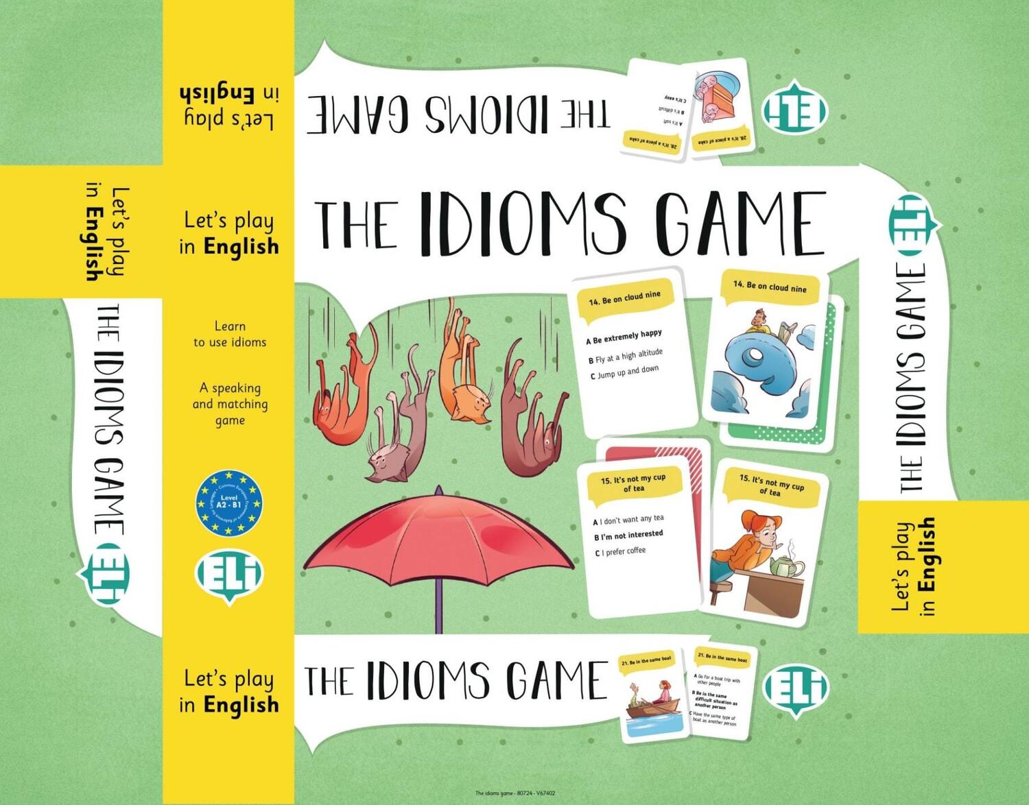 Cover: 9783125346413 | The idioms game | Spiel | Chiara Colucci | Spiel | Deutsch | 2023