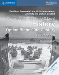 Cover: 9781108439497 | Cambridge IGCSE® and O Level History Option B: the 20th Century...