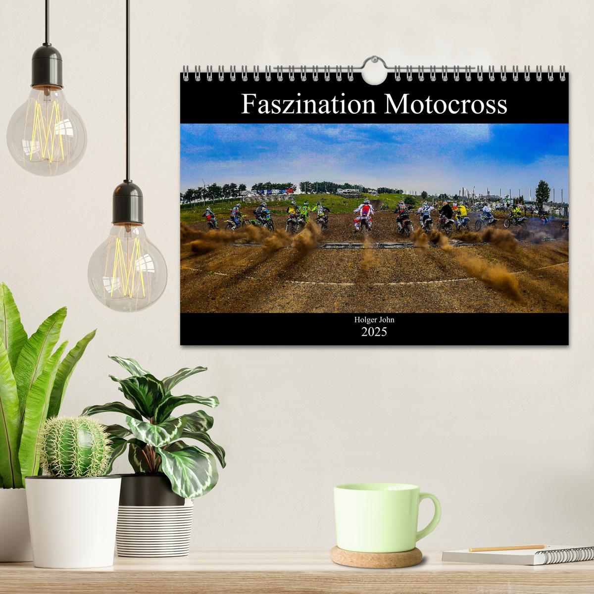 Bild: 9783435176410 | Blickpunkte Motocross (Wandkalender 2025 DIN A4 quer), CALVENDO...