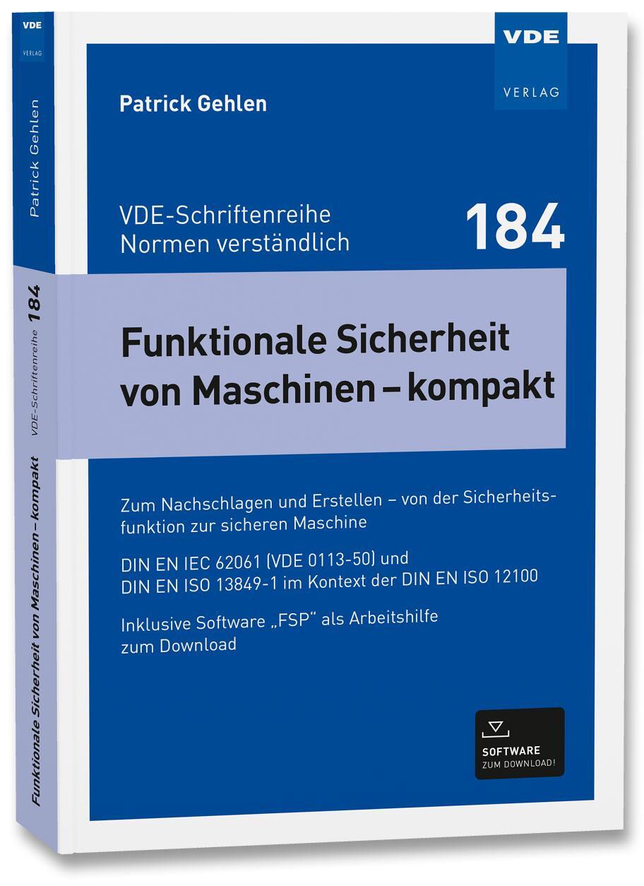 Cover: 9783800759026 | Funktionale Sicherheit von Maschinen - kompakt | Patrick Gehlen | Buch