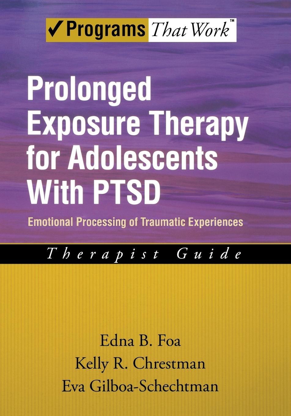 Cover: 9780195331745 | Prolonged Exposure Therapy for Adolescents with PTSD | Taschenbuch