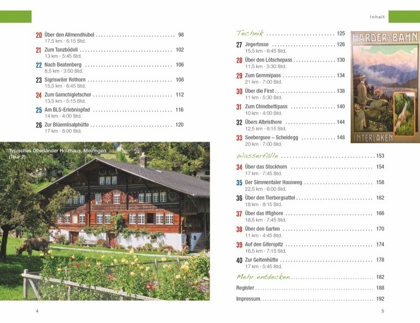 Bild: 9783734315053 | Zeit zum Wandern Berner Oberland | Eugen E. Hüsler | Taschenbuch