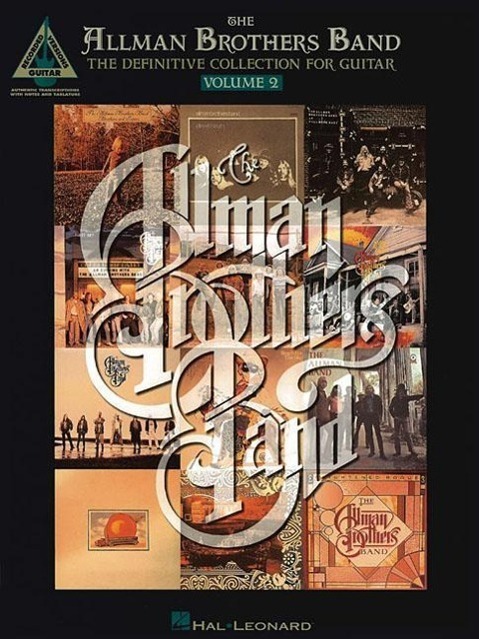 Cover: 9780793535088 | The Allman Brothers Band - The Definitive Collection for Guitar -...