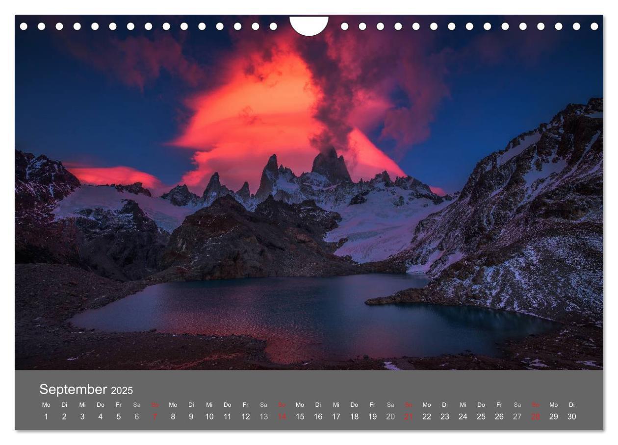 Bild: 9783435608430 | Farbenfrohes Patagonien (Wandkalender 2025 DIN A4 quer), CALVENDO...