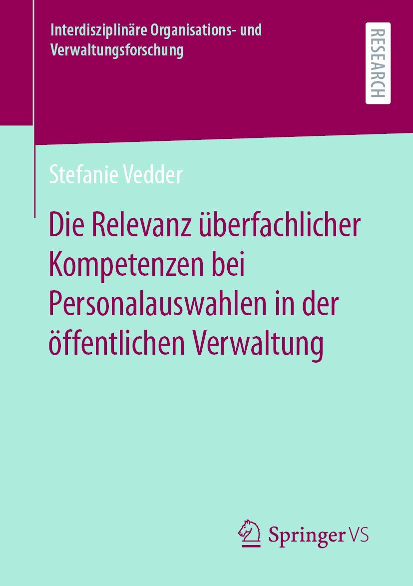 Cover: 9783658414269 | Die Relevanz überfachlicher Kompetenzen bei Personalauswahlen in...