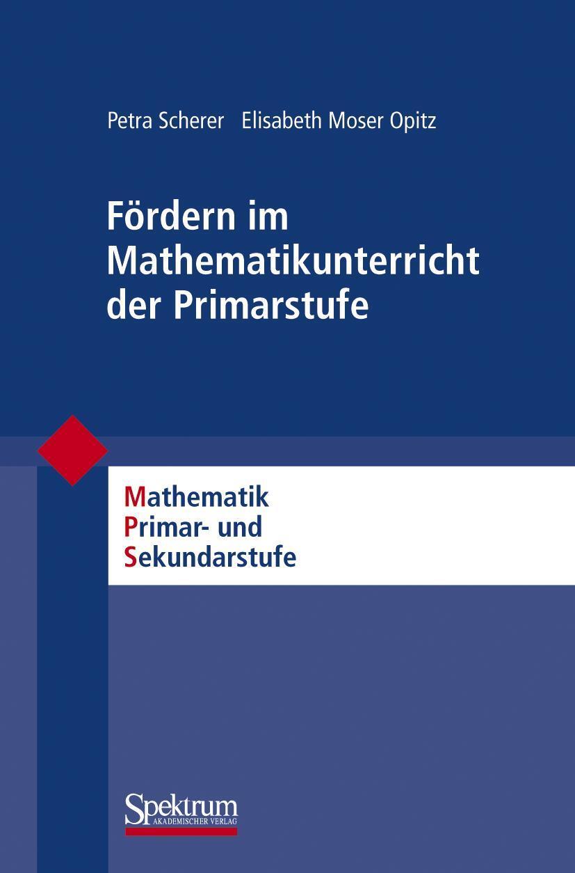 Cover: 9783827419620 | Fördern im Mathematikunterricht der Primarstufe | Scherer (u. a.) | X