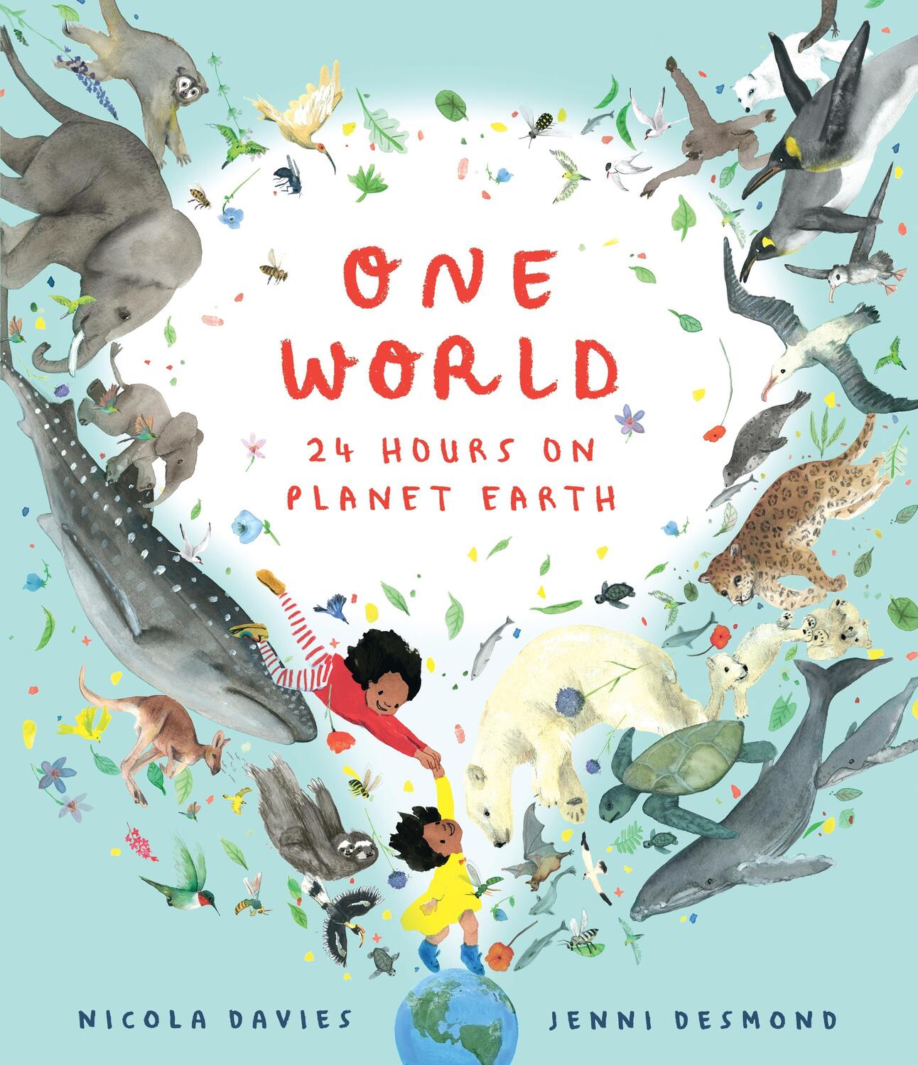 Cover: 9781406394771 | One World: 24 Hours on Planet Earth | Nicola Davies | Buch | Gebunden