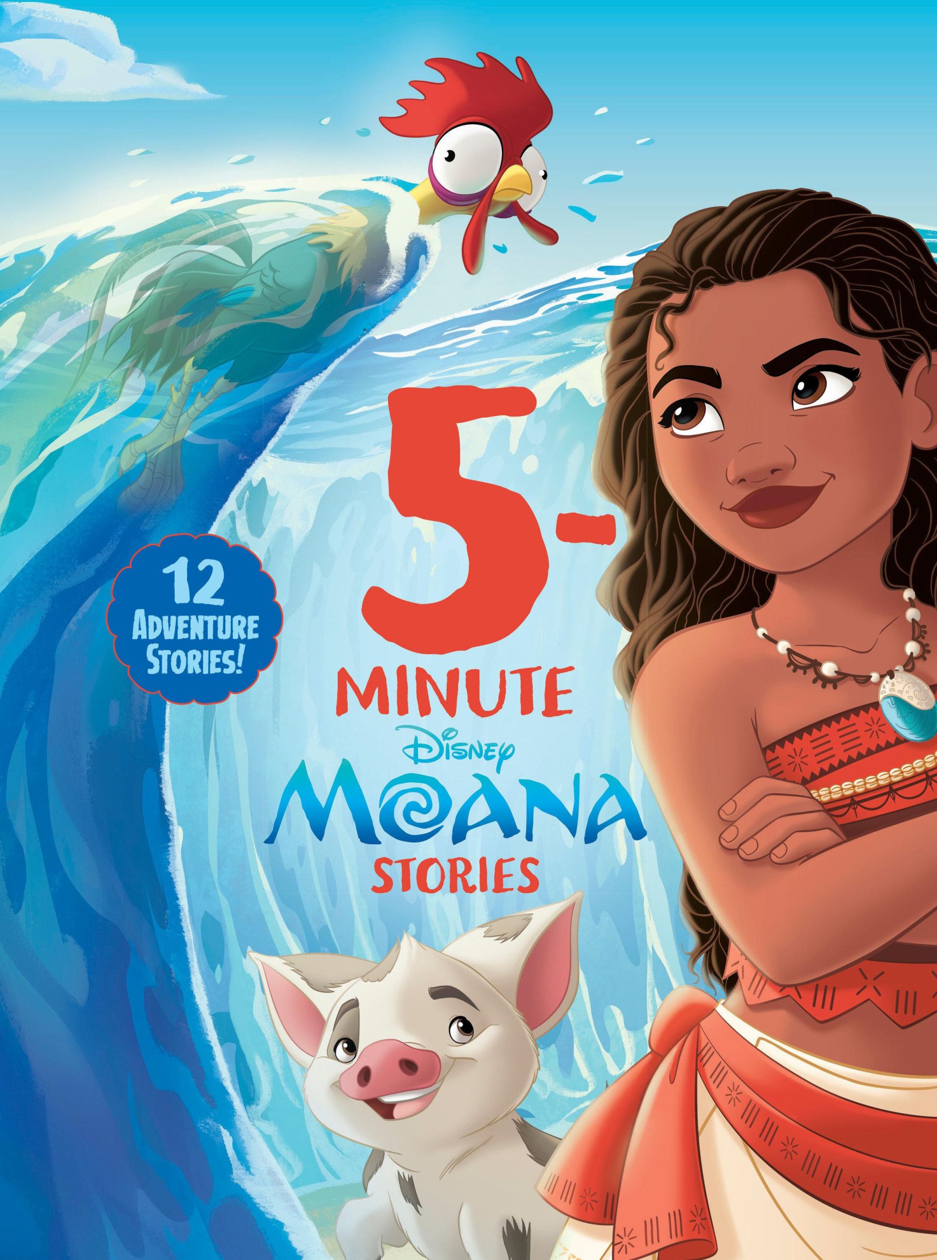 Cover: 9781368081689 | 5-Minute Moana Stories | Disney Book | Buch | Englisch | 2024