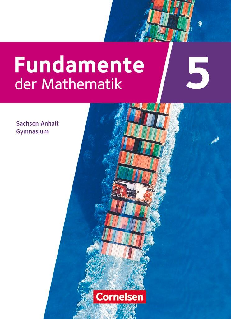 Cover: 9783060002504 | Fundamente der Mathematik 5. Schuljahr. Sachsen-Anhalt - Schulbuch