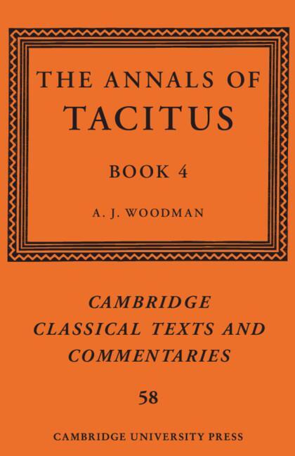 Cover: 9781108411479 | The Annals of Tacitus | Book 4 | A. J. Woodman | Taschenbuch | 2024