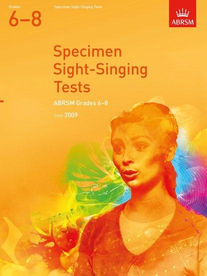 Cover: 9781860969591 | Specimen Sight-Singing Tests, Grades 6-8 | ABRSM | Broschüre | Buch