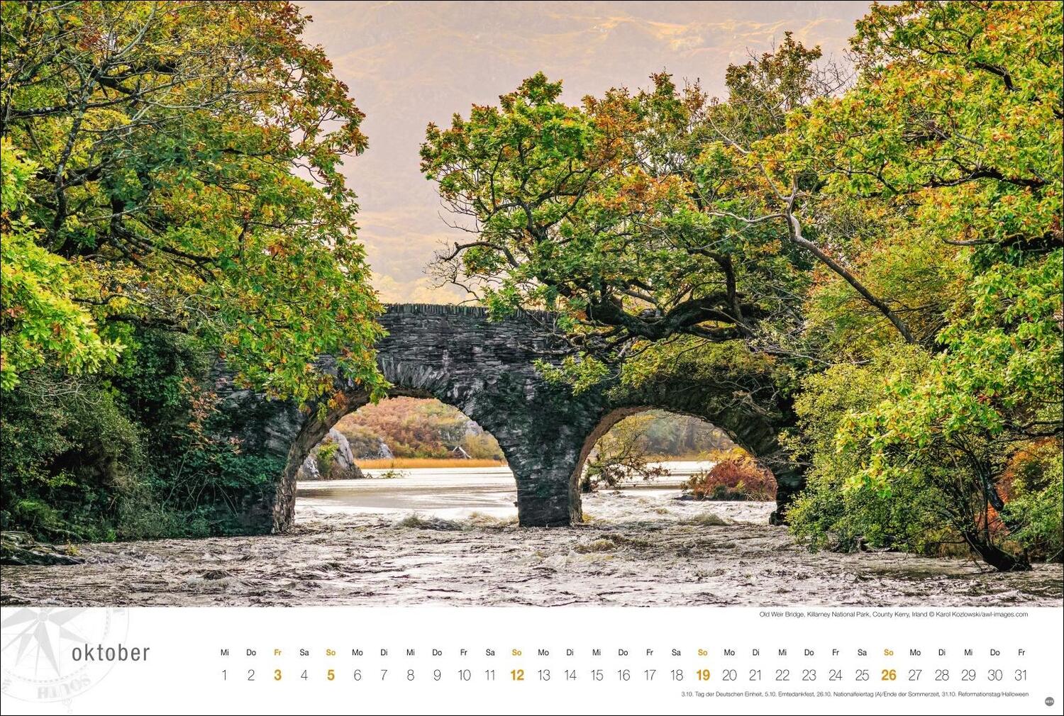 Bild: 9783756404889 | Irland Globetrotter Kalender 2025 - Von rauen Küsten und grünen Hügeln