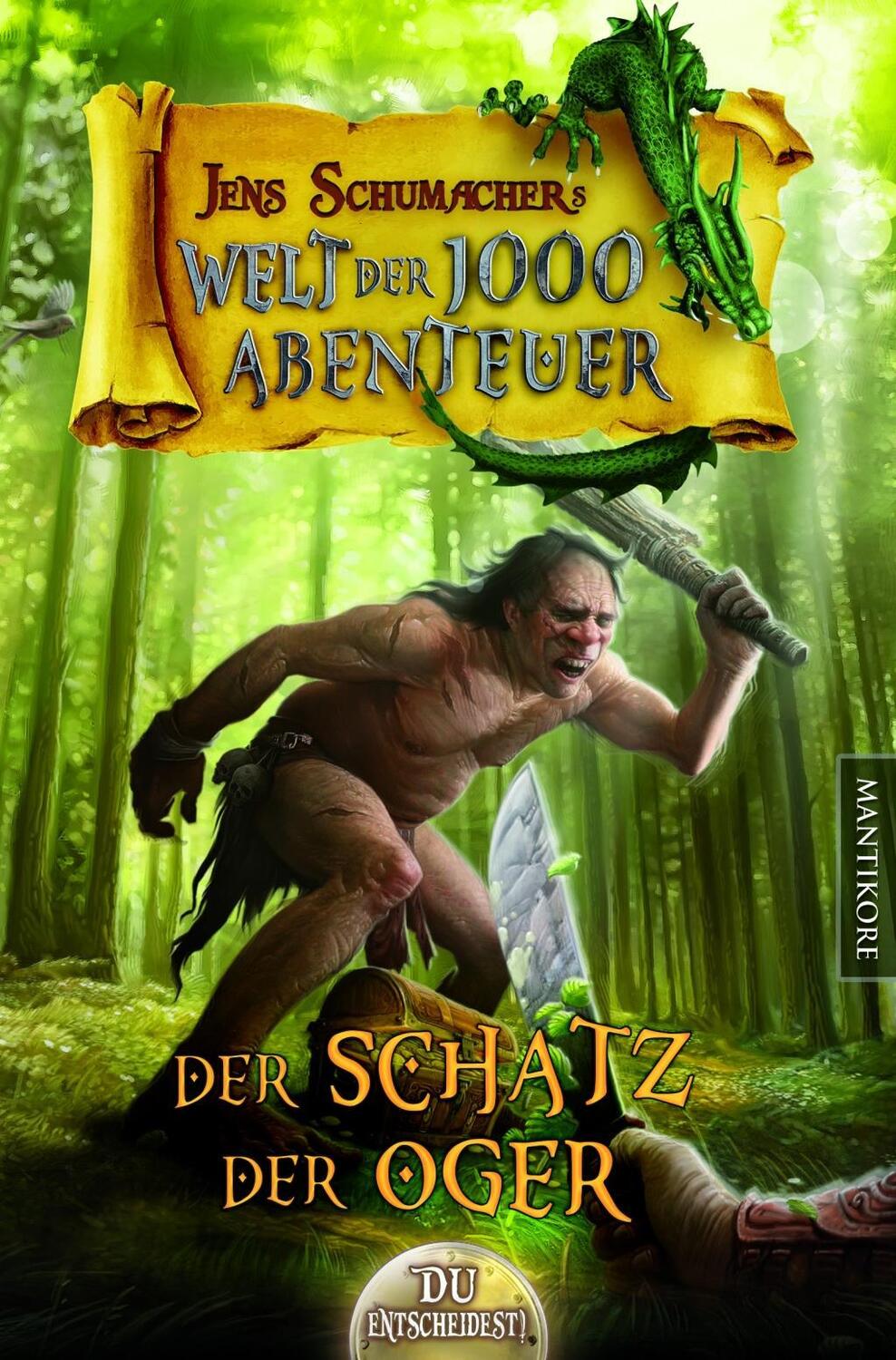 Cover: 9783945493892 | Die Welt der 1000 Abenteuer - Der Schatz der Oger | Jens Schumacher