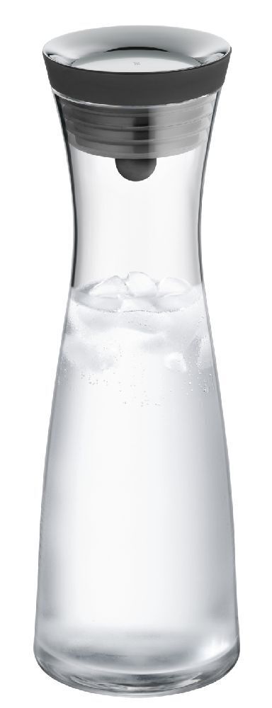 Bild: 4000530643599 | WMF Basic Wasserkaraffe aus Glas, 1 Liter, Glaskaraffe mit Deckel,...