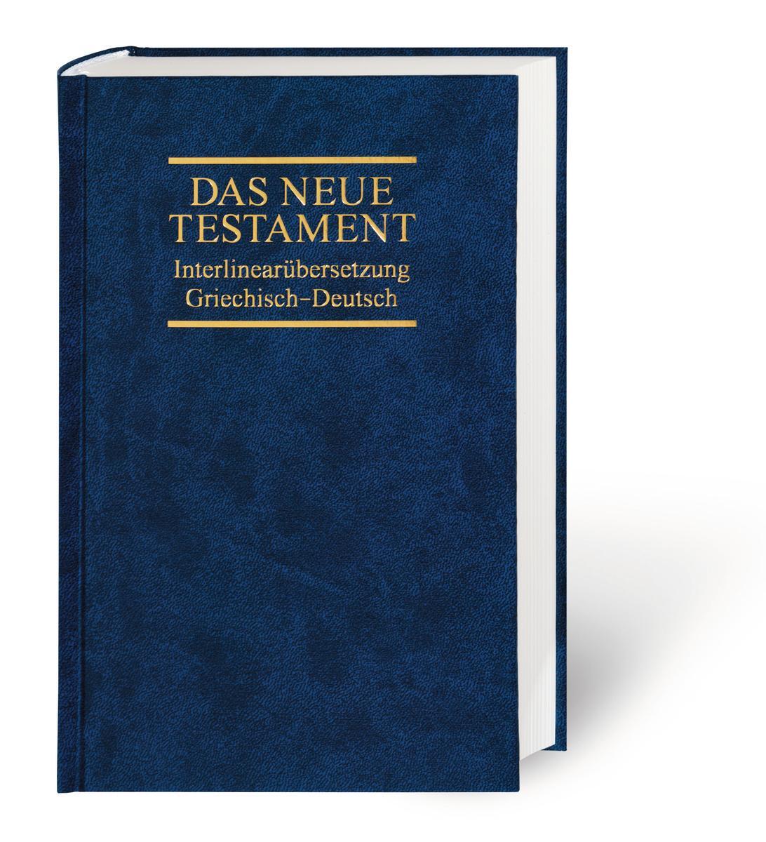 Cover: 9783438051752 | Das Neue Testament | Interlinearübersetzung Griechisch-Deutsch | Buch